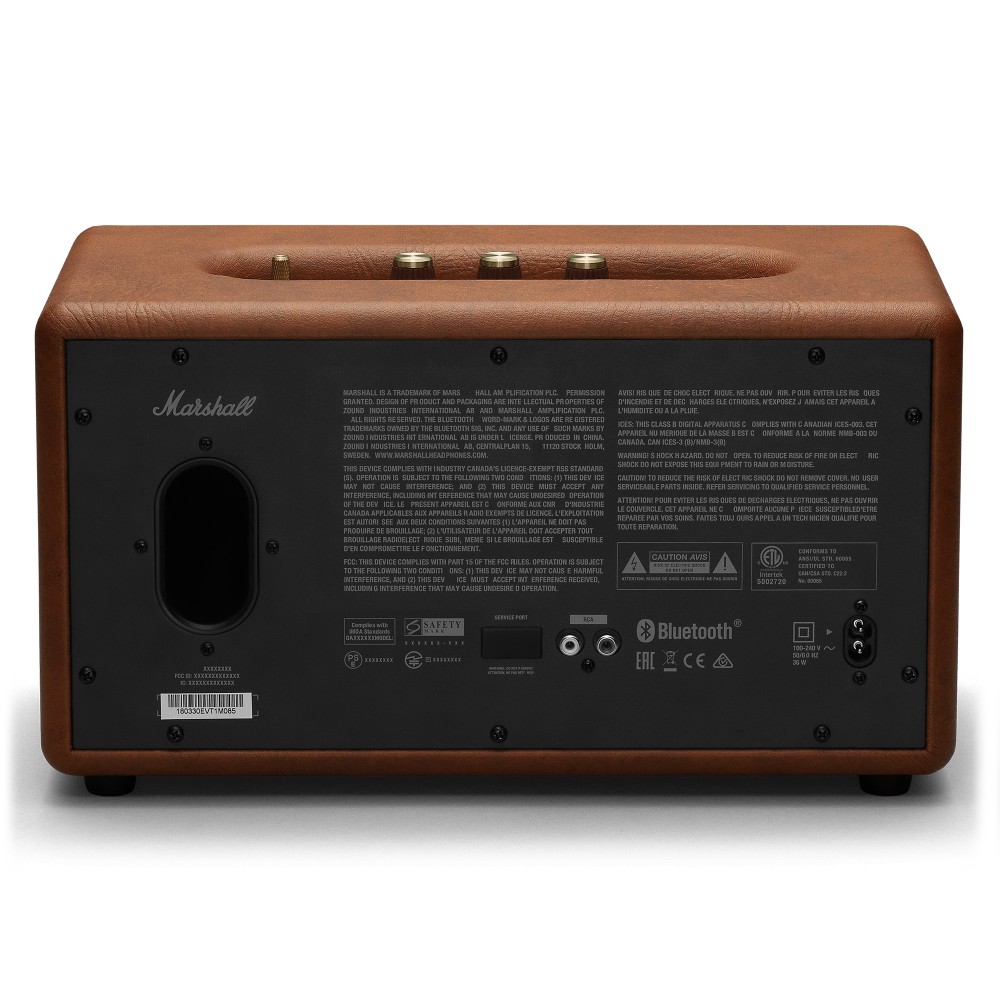 Marshall - Stanmore II - Brown - Bluetooth Speaker - Iconic