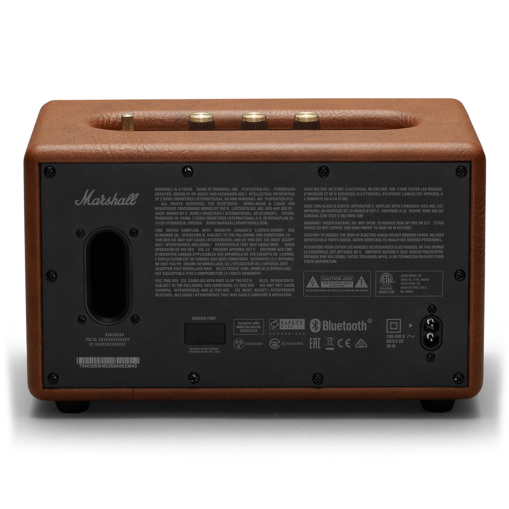 Marshall Acton II Home Bluetooth Speaker Brown