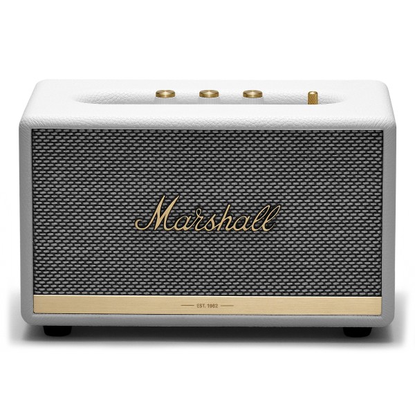 Marshall - Acton II - White - Bluetooth Speaker - Iconic Classic Premium  High Quality Speaker - Avvenice