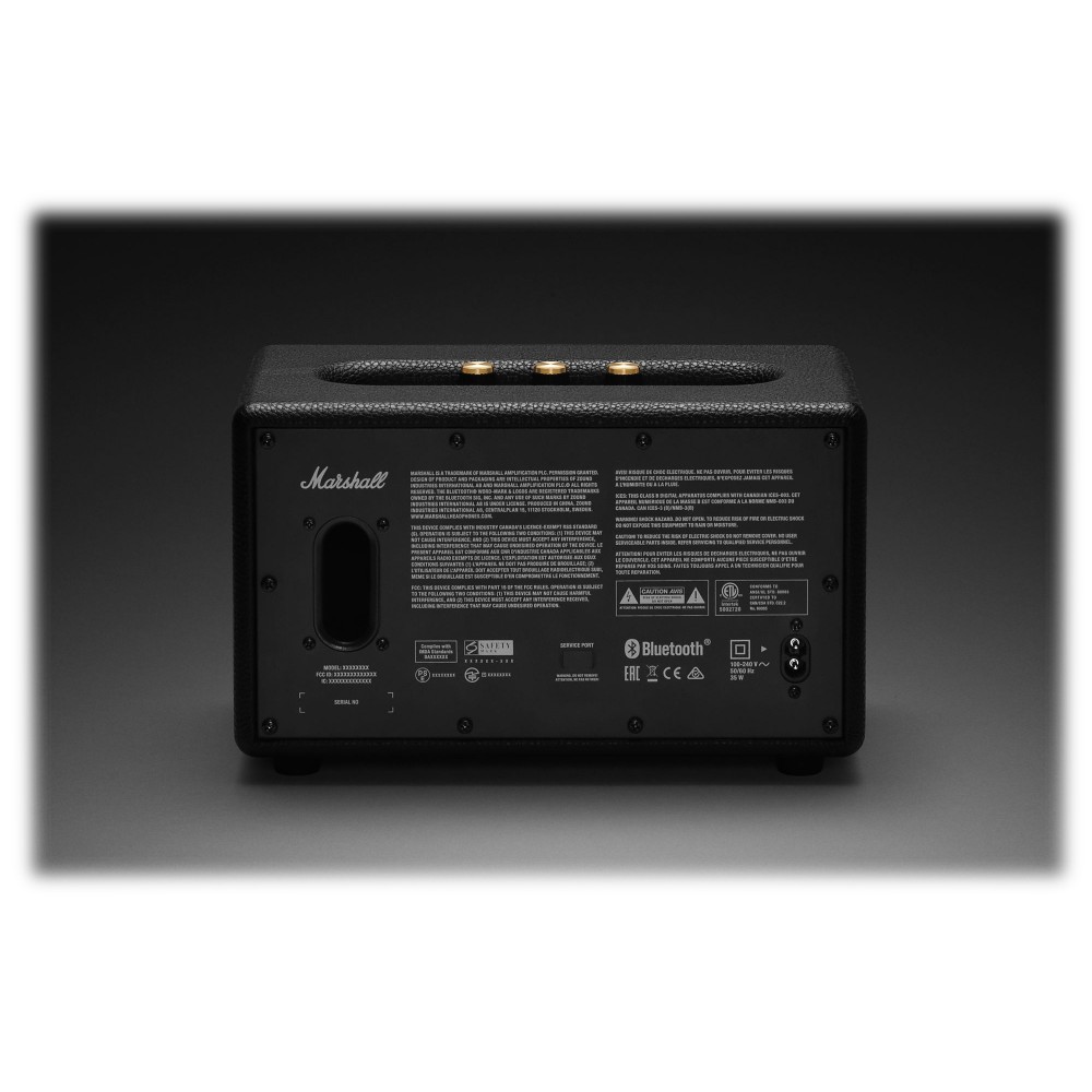 Marshall - Acton II - Voice Google - Black - Bluetooth Speaker 