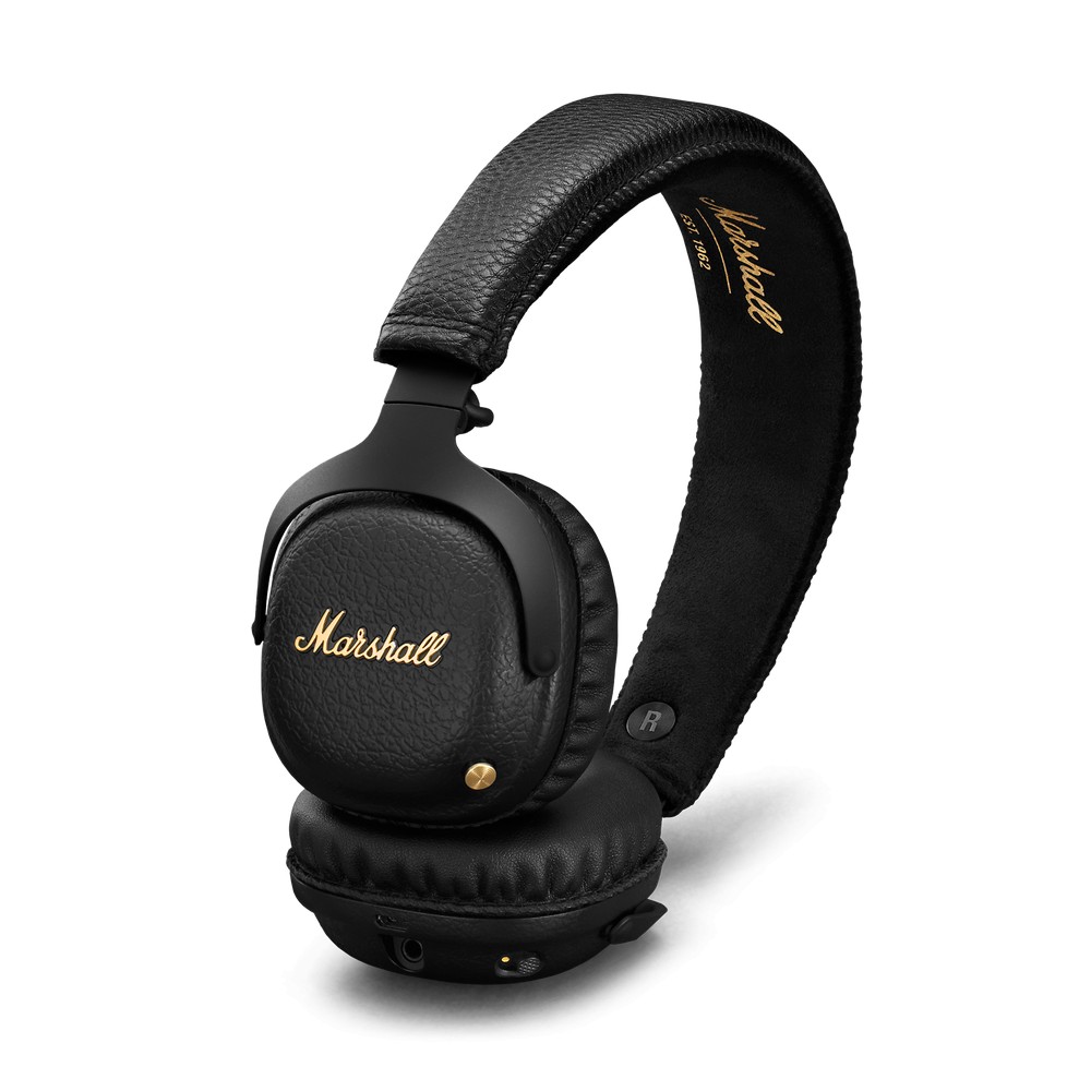 Marshall - Mid A.N.C. - Black - Bluetooth Wireless Headphones 