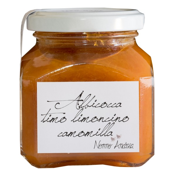 Nonno Andrea - Sweet Apricot Compote with Thyme, Limoncino and Chamomile - Sweet Compotes Organic