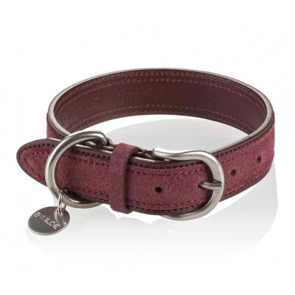 B Wilde Collection - Tango Collar - Bordeaux - Tango Collection - Leather Collar - High Quality Luxury