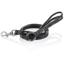 B Wilde Collection - Cairo Leash - Onyx - Cairo Collection - Leather Leash - High Quality Luxury