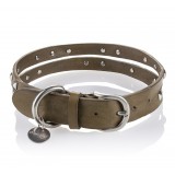 B Wilde Collection - Cairo Collar - Clay - Cairo Collection - Leather Collar - High Quality Luxury