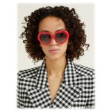 Balenciaga - Occhiali da Sole Susi Heart - Rosso - Occhiali da Sole - Balenciaga Eyewear