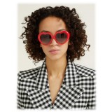 Balenciaga - Susi Heart Sunglasses - Red - Sunglasses - Balenciaga Eyewear