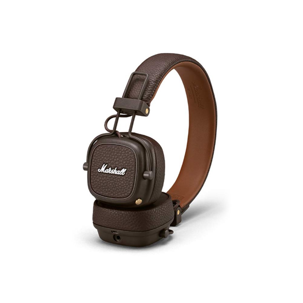 Marshall - Major III Bluetooth - Brown - Bluetooth Wireless Headphones -  Iconic Classic Premium High Quality Headphones - Avvenice