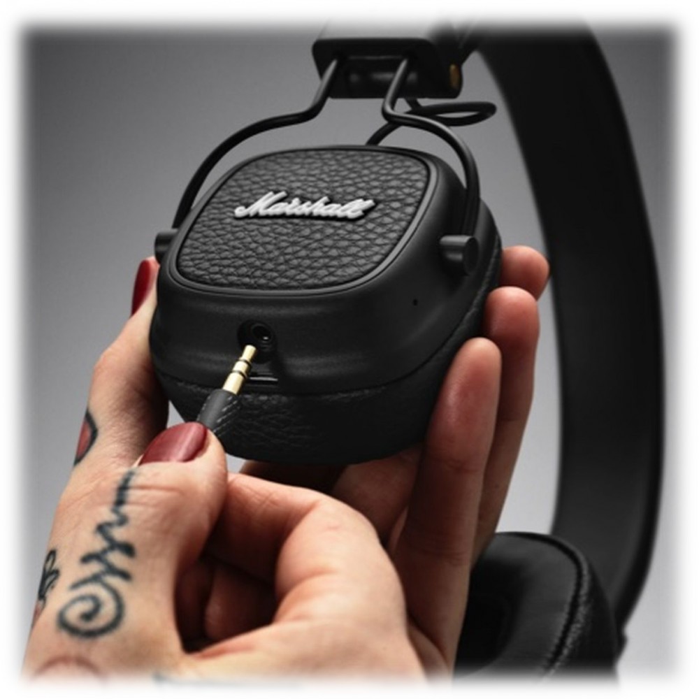 オーディオ機器 ヘッドフォン Marshall - Major III Bluetooth - Brown - Bluetooth Wireless 