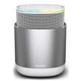 Pure - DiscovR - Argento - Altoparlante Portatile Intelligente - Alexa Built-In Enhanced Music Discovery - Digitale Alta Qualità