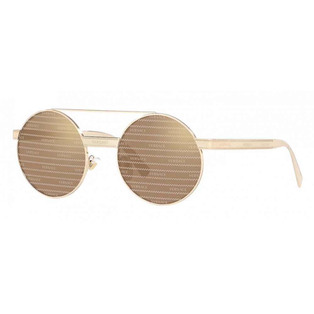 Versace - Logomania Round Sunglasses 