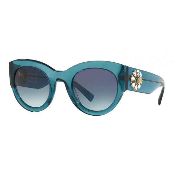Versace - Sunglasses Versace Tribute Jewel - Blue - Sunglasses - Versace Eyewear
