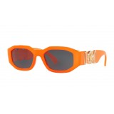 Versace - Occhiale da Sole Medusa "Biggie" - Arancione Fluo Onul - Occhiali da Sole - Versace Eyewear