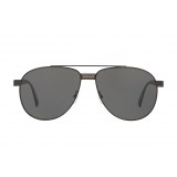 Versace - Logomania Pilot Sunglasses Versace - Black - Sunglasses - Versace Eyewear
