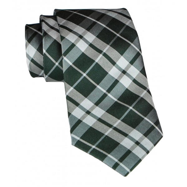 Cravates E.G. - Tartan Tie - Green