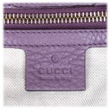 Gucci Vintage - Bamboo Leather Shopper Bag - Rosa - Borsa in Pelle - Alta Qualità Luxury