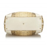 Gucci Vintage - Python Creole Tote Bag - Brown - Leather Handbag - Luxury High Quality