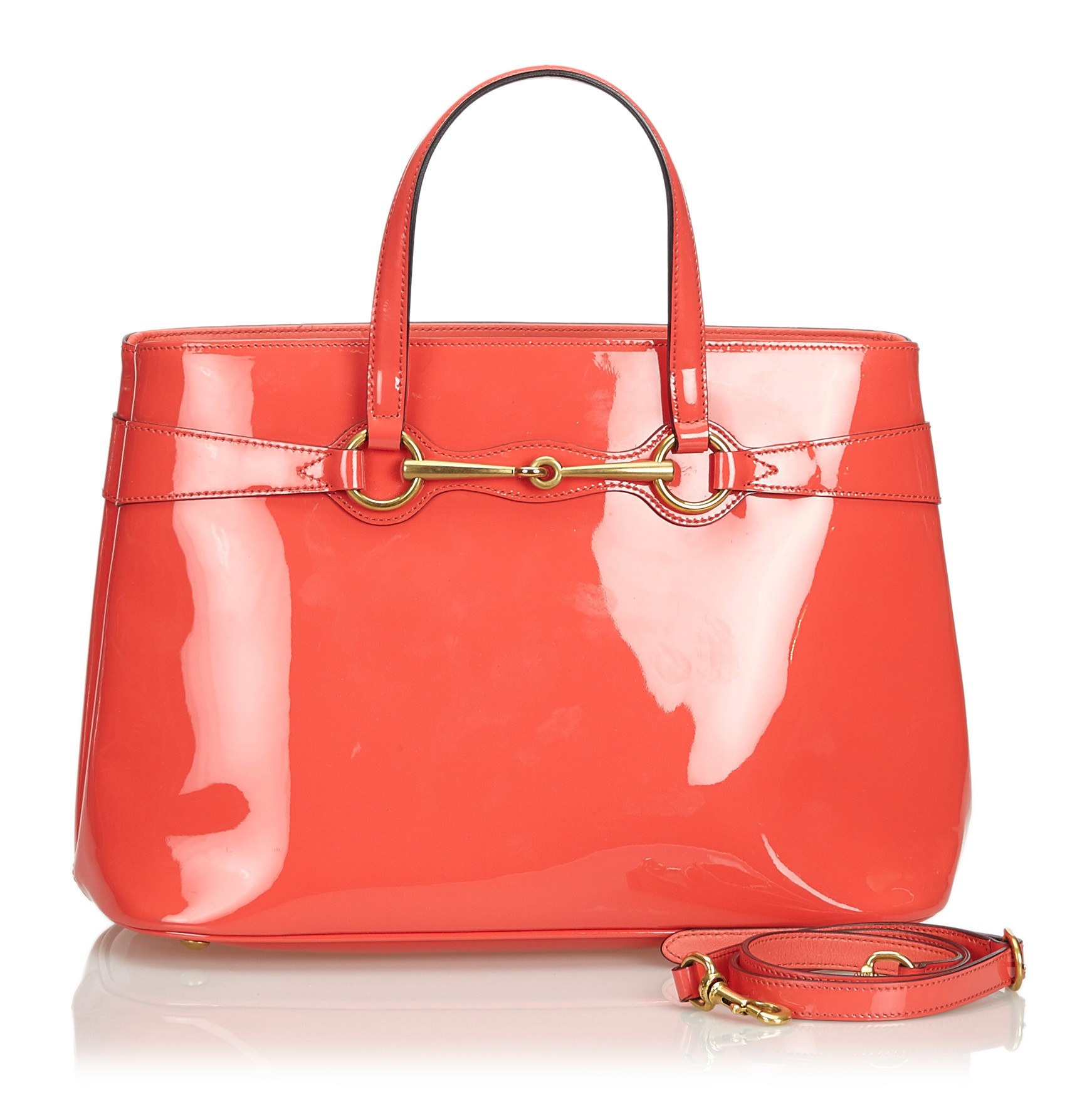 gucci red patent leather bag