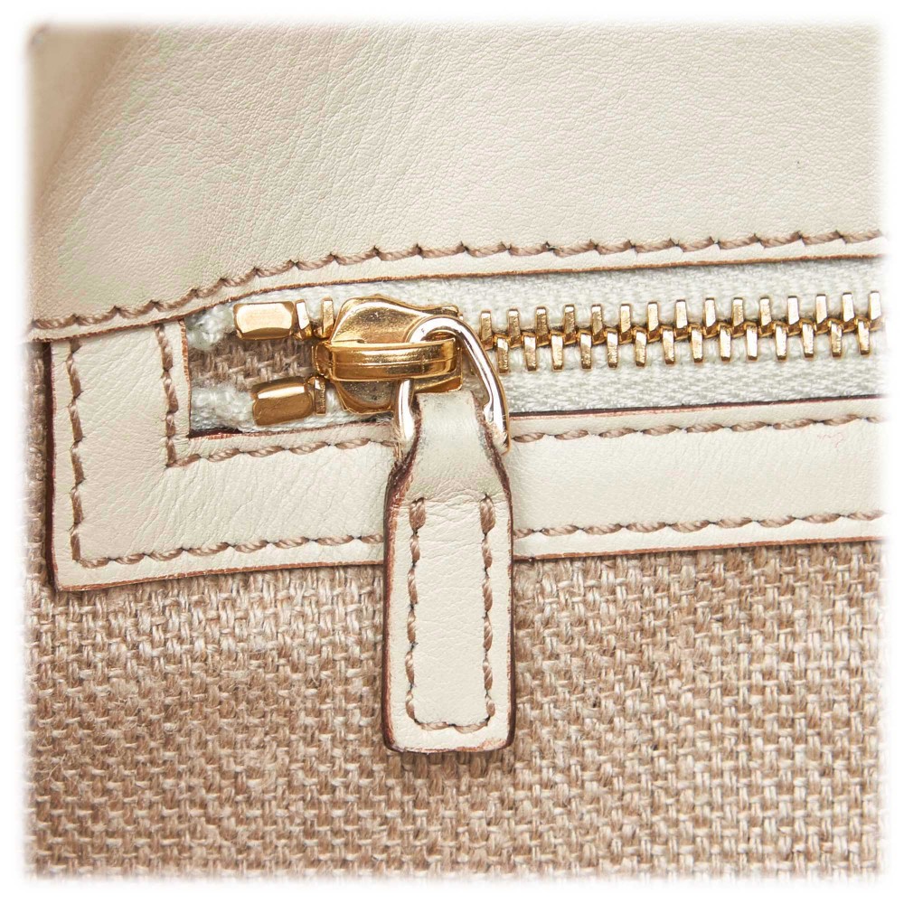 Gucci Vintage - Python Creole Tote Bag - Brown - Leather Handbag ...