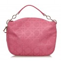 Dior Vintage - Cannage Canvas Shoulder Bag - Rosa - Borsa in Pelle - Alta Qualità Luxury