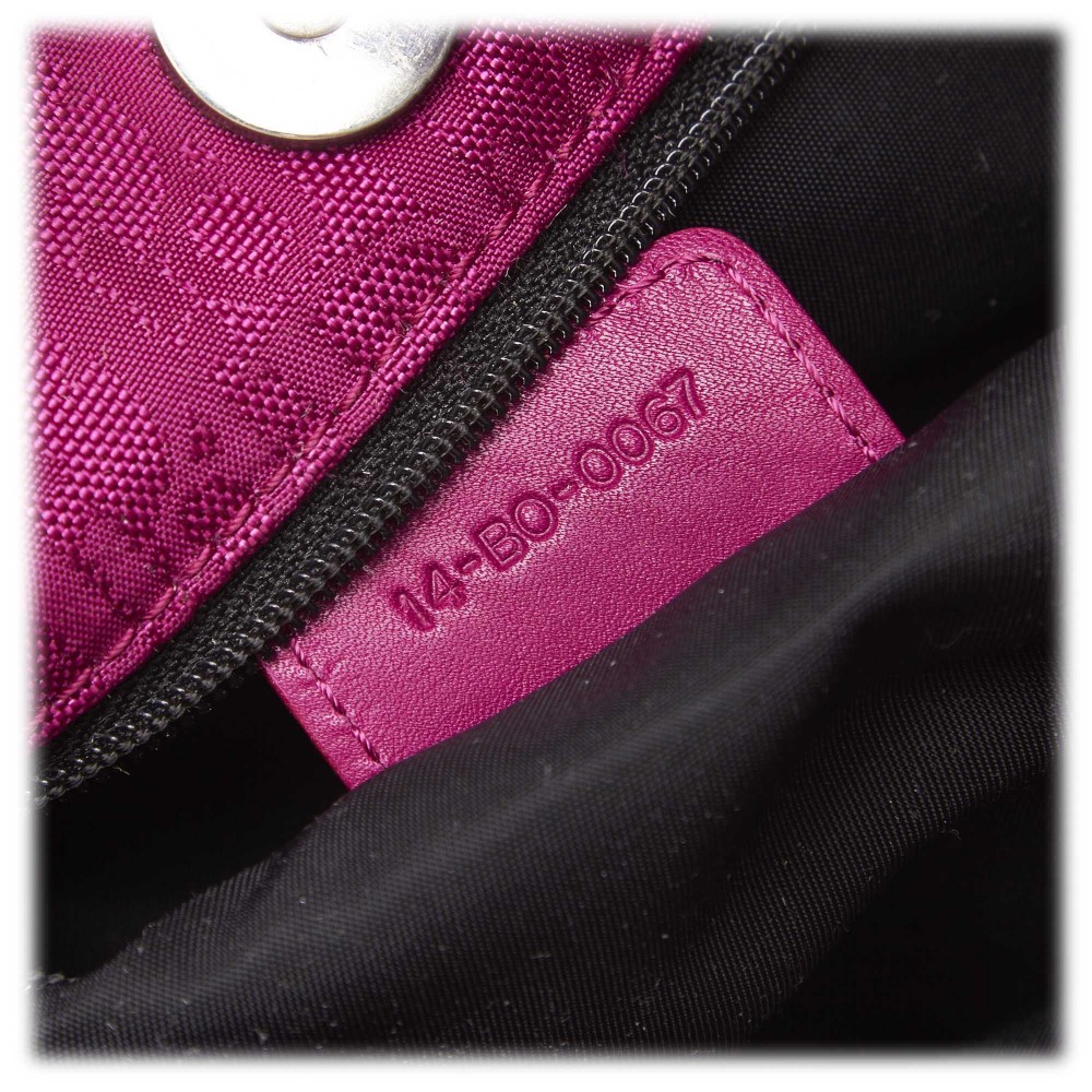 CHRISTIAN DIOR Pink Oblique vintage Cosmetic Bag/Hand Pouch/Camera Bag -  Shop dwongvintage Toiletry Bags & Pouches - Pinkoi