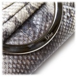 Dior Vintage - Python Demi Lune Bag - Grigio - Borsa in Pelle - Alta Qualità Luxury