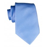 Cravates E.G. - Cravatta Satinata - Blu Reale