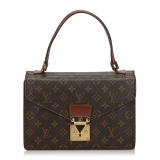 Louis Vuitton Vintage - Monogram Concorde Bag - Brown - Monogram Canvas and Leather Handbag - Luxury High Quality