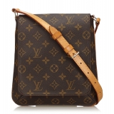 Louis Vuitton Vintage - Monogram Musette Salsa Short Strap Bag - Brown - Monogram Leather Handbag - Luxury High Quality