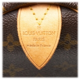Louis Vuitton Vintage - Monogram Speedy 35 Bag - Marrone - Borsa in Pelle Monogram - Alta Qualità Luxury