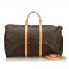 Louis Vuitton Vintage - Monogram Keepall Bandouliere 50 Bag - Marrone - Borsa in Pelle Monogram - Alta Qualità Luxury