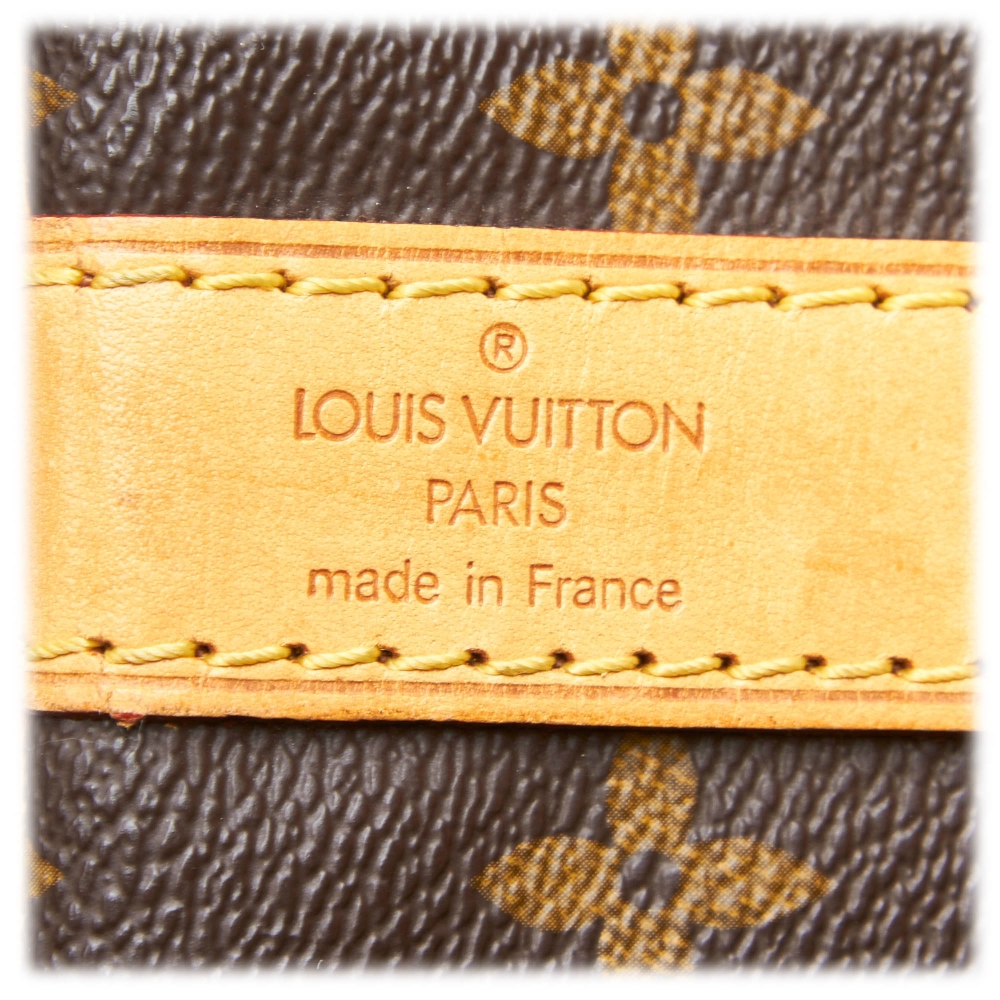 Louis Vuitton Vintage Brown Monogram Keepall 45 Bandoulière