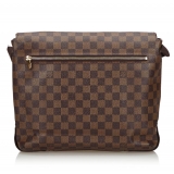 Louis Vuitton Vintage - Damier Ebene Brooklyn MM Bag - Marrone - Borsa in Pelle e Tela Damier - Alta Qualità Luxury
