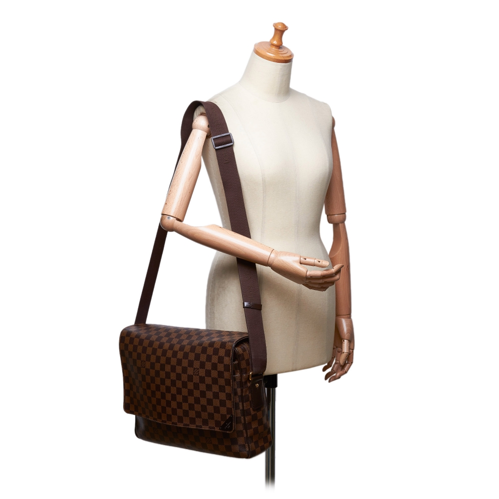Louis Vuitton Damier Ebene Shelton MM - Brown Crossbody Bags, Handbags -  LOU785119