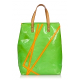 Louis Vuitton Vintage - Vernis Robert Wilson Reade MM Bag - Green - Leather Handbag - Luxury High Quality