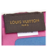 Louis Vuitton Vintage - Printed Silk Scarf - Rosa - Foulard LV in Seta - Alta Qualità Luxury