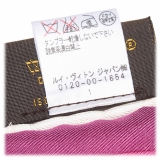 Louis Vuitton Vintage - Printed Silk Scarf - Pink - LV Silk Scarf - Luxury High Quality