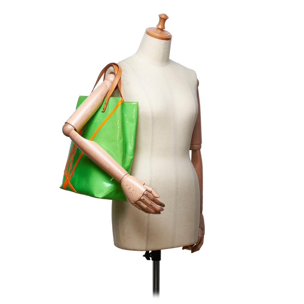 Louis Vuitton Vintage - Vernis Robert Wilson Reade MM Bag - Green - Leather  Handbag - Luxury High Quality - Avvenice