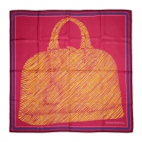 Louis Vuitton Vintage - Printed Silk Scarf - Pink - LV Silk Scarf - Luxury High Quality
