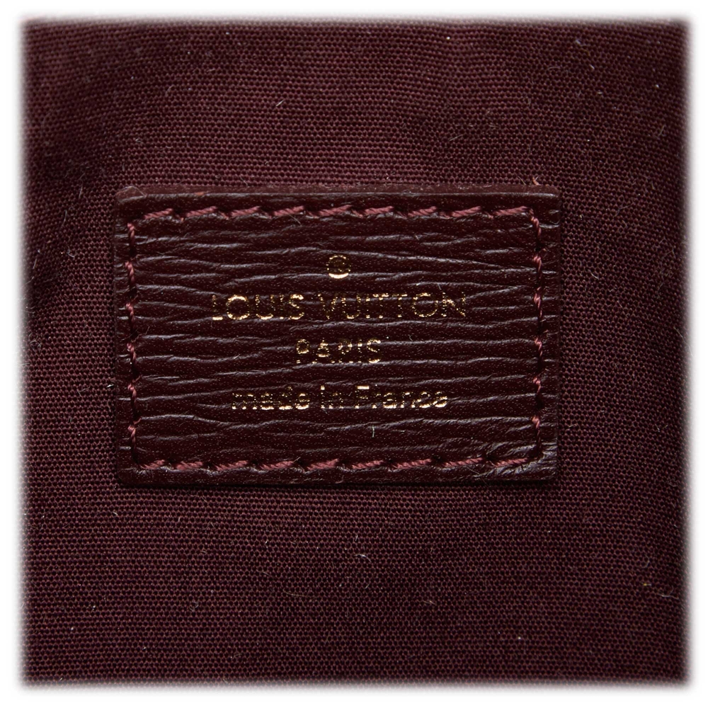 Idylle rendez-vous cloth handbag Louis Vuitton Brown in Cloth