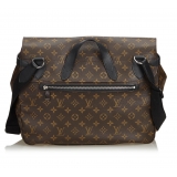 Louis Vuitton Vintage - Macassar Drake Bag - Brown - Monogram Canvas and Leather Shoulder Bag - Luxury High Quality