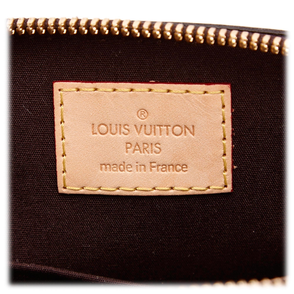 LOUIS VUITTON Vintage Vernis Alma BB Bag - A Retro Tale
