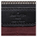 Louis Vuitton Vintage - Macassar Drake Bag - Marrone - Borsa in Pelle e Tela Monogramma - Alta Qualità Luxury