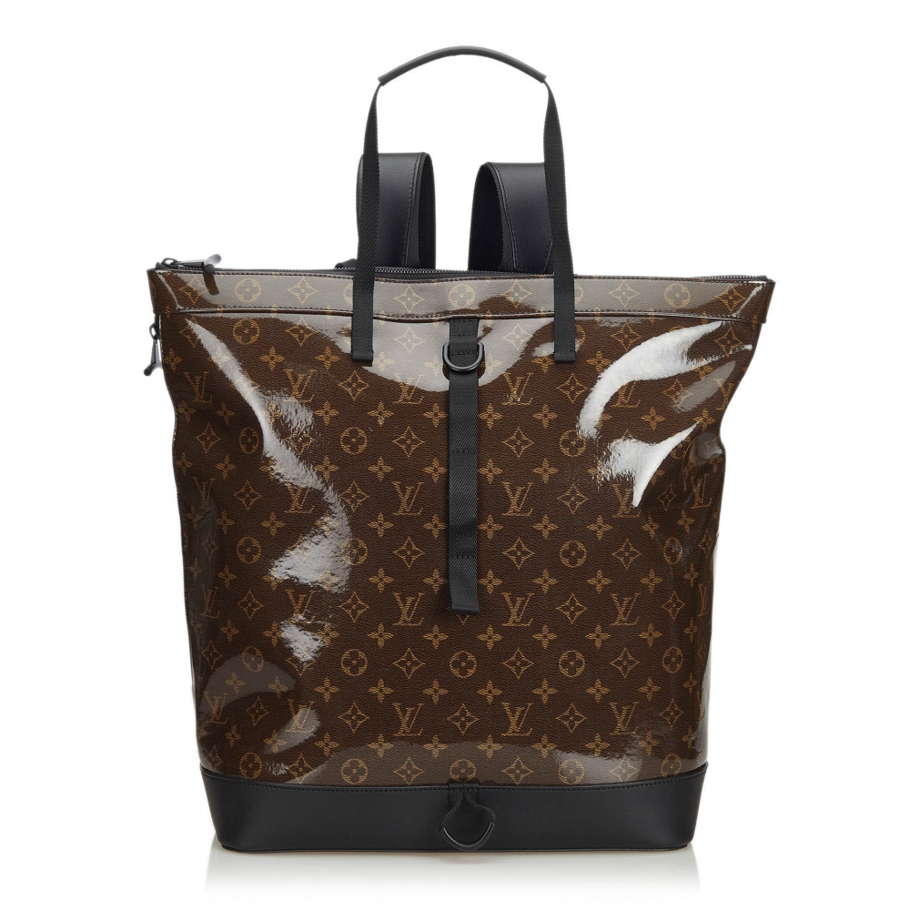 Louis Vuitton Vintage - Monogram Glaze Backpack Bag - Marrone - Borsa Zaino in Pelle - Alta ...