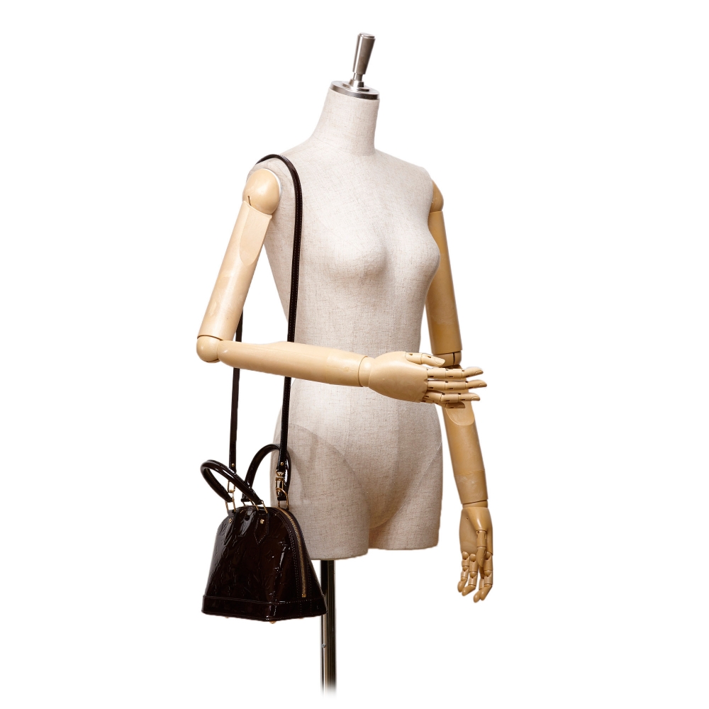 Alma BB Vernis Raysures – Keeks Designer Handbags