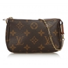 Louis Vuitton Vintage - Monogram Mini Pochette Accessoires Bag - Marrone - Borsa in Pelle Monogramma - Alta Qualità Luxury