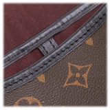 Louis Vuitton Vintage - Macassar Drake Bag - Marrone - Borsa in Pelle e Tela Monogramma - Alta Qualità Luxury