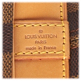 Louis Vuitton Vintage - Damier Ebene Clipper Bag - Brown - Damier Canvas and Leather Handbag - Luxury High Quality
