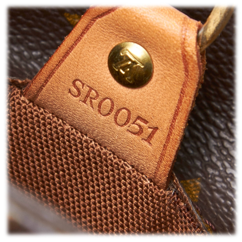 Louis Vuitton Vintage - Monogram Matt Stockton Bag - Gold Brown - Vernis  Leather Handbag - Luxury High Quality - Avvenice