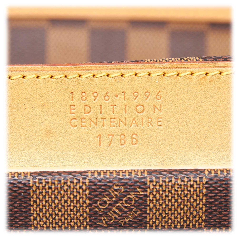 LV Kensington Damier Ebene Coated Canvas with Leather and Gold Hardware  #GLRKE-1 – Luxuy Vintage